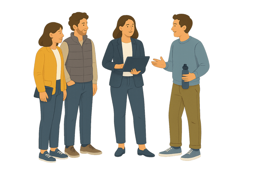 Landing page actor