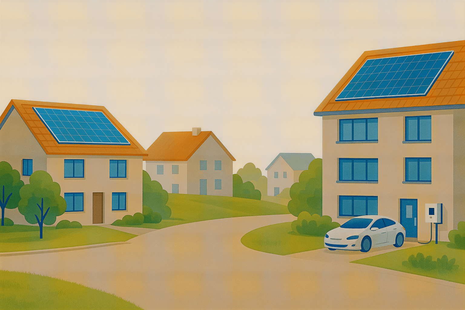 Landing page background